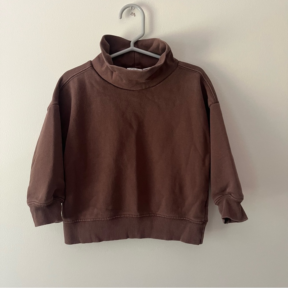 Kids ZARA Turtleneck Sweatshirt
